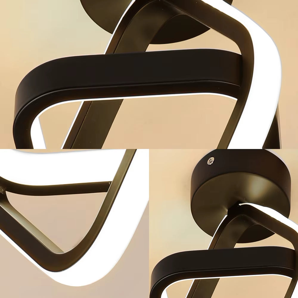 LED Strip Aisle Ceiling Lights Modern Minimalist Living Room Lamps for Balcony Entrance Staircase Home Decor Multiple Shapes