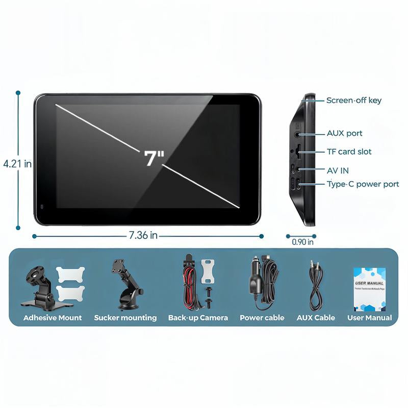 【Paslda】Christmas Gift ：2025 Upgraded Wireless Carplay Screen for Andriod & Iphone : the Ultimate Portable Car Play Adapter for Seamless In-Car Entertainment Tiktokshopblackfriday